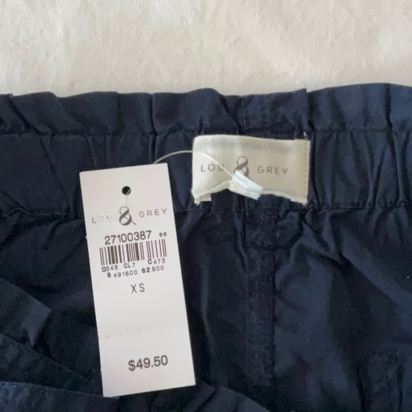 NWT Lou & Grey Shorts Navy Blue Shorts XS - Picture 5 of 8